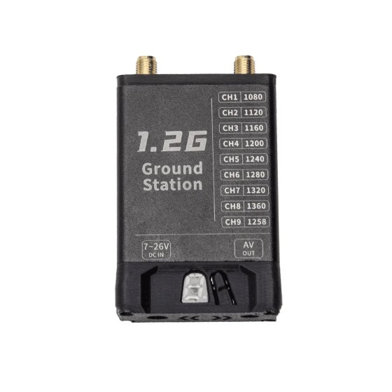 SKYZONE 1.2GHz Receiver OLED Ground Station Module With Filter Receiver 9CH Wide Band 900MHZ Support RC FPV Racing Drone Glasses